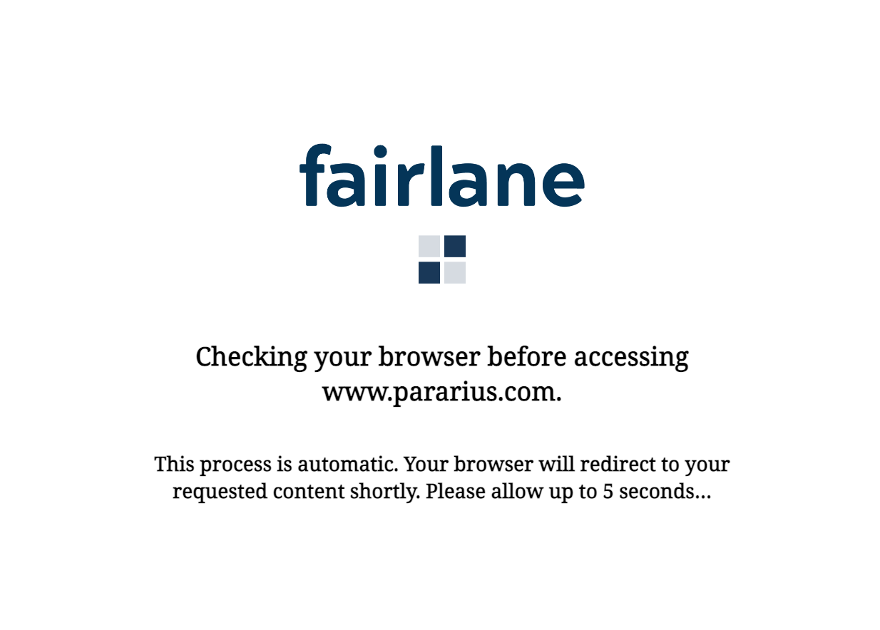 Fairlane bot protection page